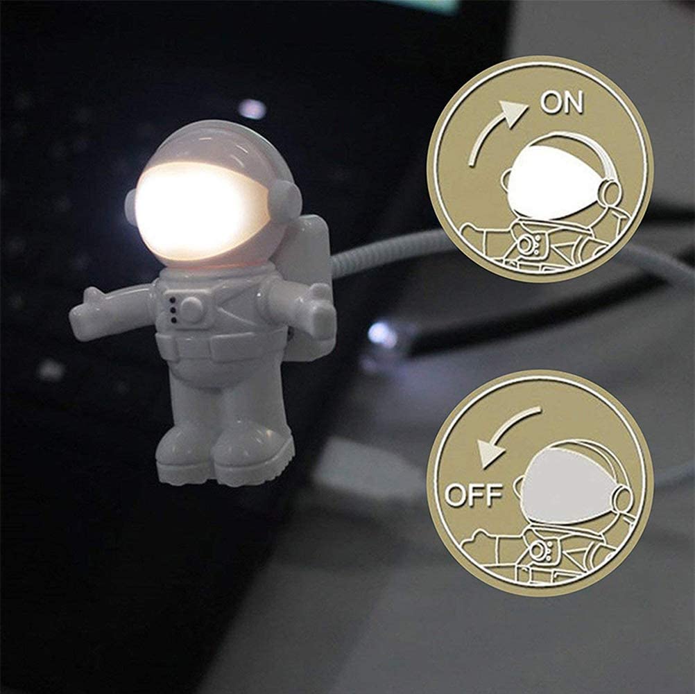 Spaceman USB LED Computer Lamp