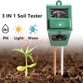 3 IN 1 Digital Soil Moisture Sunlight PH Meter
