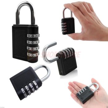 4-digit Travel Lock – Keep Your Belongings Safe and Secure While On The Go