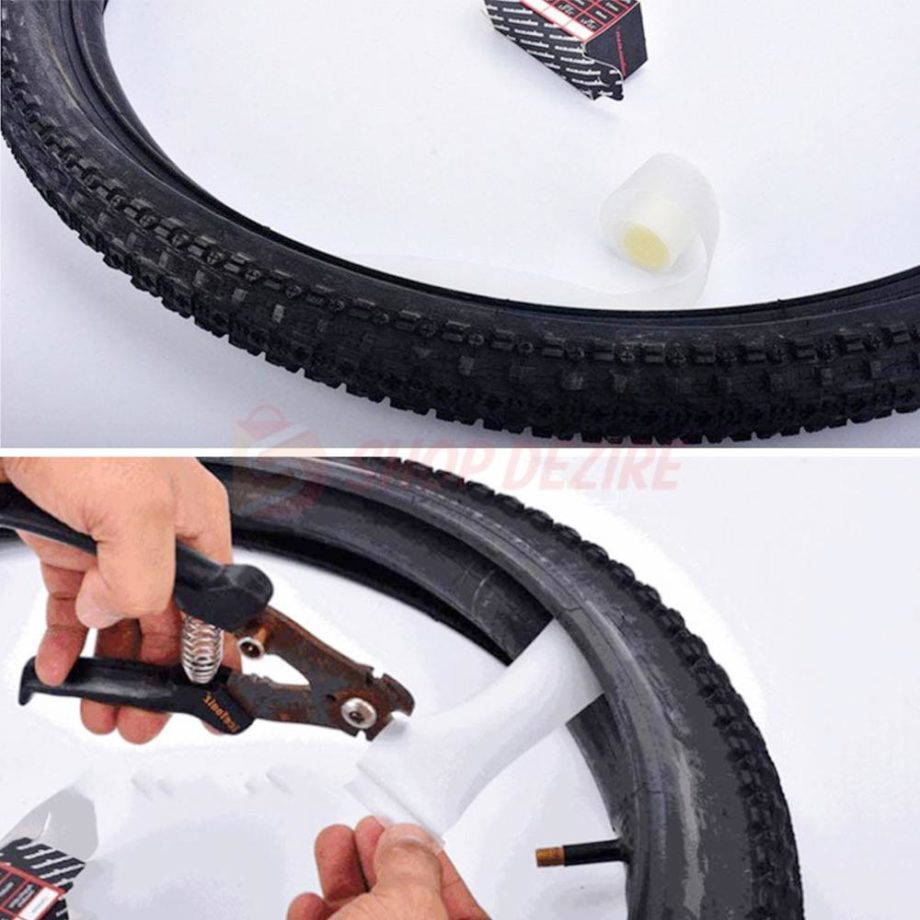 Bicycle Tire Liner – Never Pop A Tire Again!