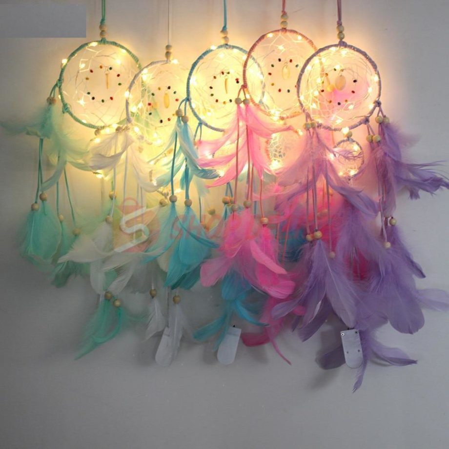 Colorful LED Dreamcatcher