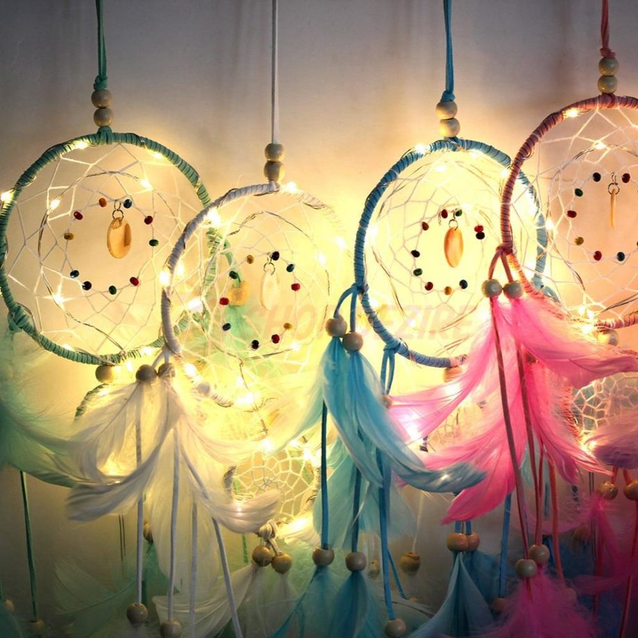 Colorful LED Dreamcatcher
