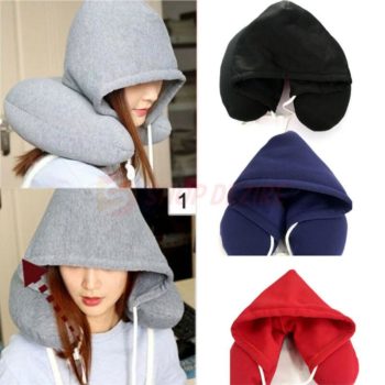 Cozy Hooded Neck Pillow