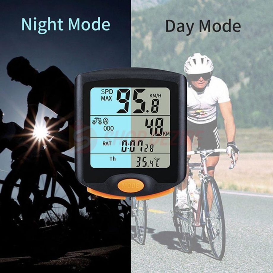 Handy Portable Bike Speedometer – Conveniently Displays Biking Data!