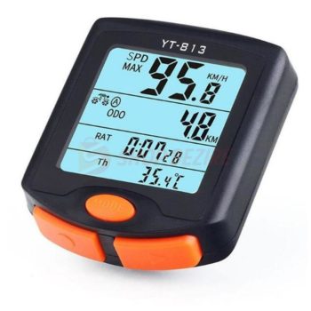 "Handy Portable Bike Speedometer – Conveniently Displays Biking Data!