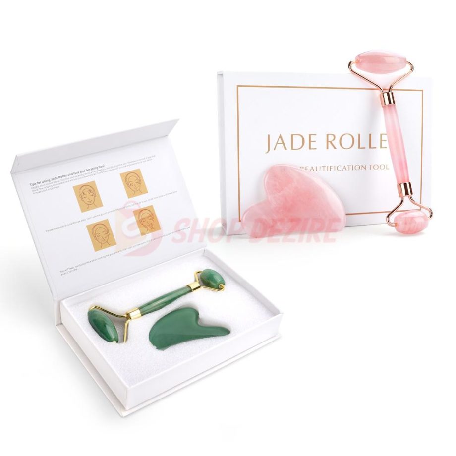Natural Jade Facial Massage Roller