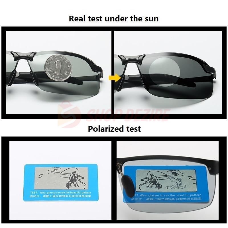 Photochromic Polarized Sunglasses