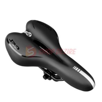 Reflective Shock Absorbing Hollow Bicycle Saddle