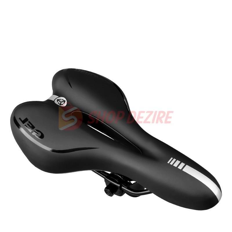 Reflective Shock Absorbing Hollow Bicycle Saddle