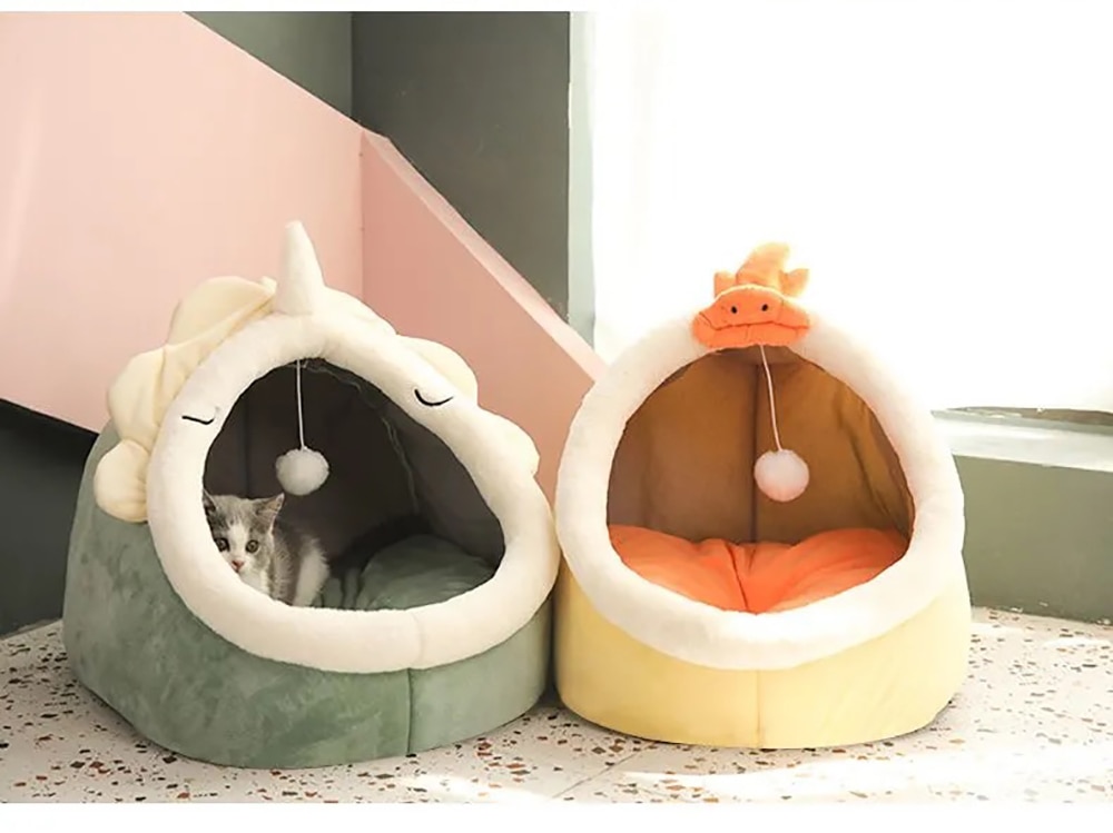 Cozy Cushion Cat Bed